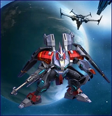 画像ギャラリー No.021のサムネイル画像 / クローズドβテスター募集中。ロボット系MMORPG「FULL METAL RIDE」，島田フミカネ氏が描くパイロットやゲーム開始時に選べる機体などを紹介
