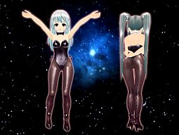 画像ギャラリー No.002のサムネイル画像 / 「メビウスオンライン」,バニー衣装の紫と黒が登場。期間限定ステージも公開