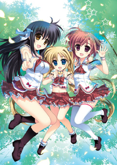 画像ギャラリー No.018のサムネイル画像 / スマイル☆シューターの3人組が活躍するPCゲーム「スマイル☆シューター 〜ふぁーすと☆ちけっと〜」は,2011年1月14日に発売。メイド喫茶で行われた発表会レポート