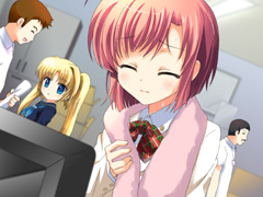 画像ギャラリー No.022のサムネイル画像 / スマイル☆シューターの3人組が活躍するPCゲーム「スマイル☆シューター 〜ふぁーすと☆ちけっと〜」は,2011年1月14日に発売。メイド喫茶で行われた発表会レポート