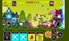 画像ギャラリー No.005のサムネイル画像 / Androidアプリ「SLG ネイキッドキング」童話テイストなタワーディフェンスRTS