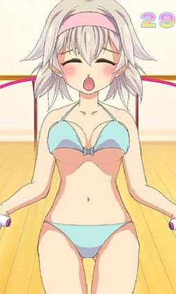 画像ギャラリー No.004のサムネイル画像 / 「萌えなわとび」，dメニューとAndroidマーケットに登場。タップで揺らそう