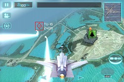 画像ギャラリー No.003のサムネイル画像 / “IS01”向けに「Tom Clancy’s H.A.W.X HD」配信。11月中は100円