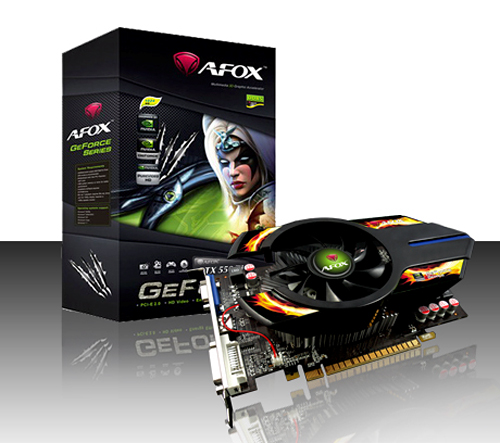 画像ギャラリー No.001のサムネイル画像 / ユニティ，独自クーラー採用のAFOX製GTX 550 Ti搭載カードを発売