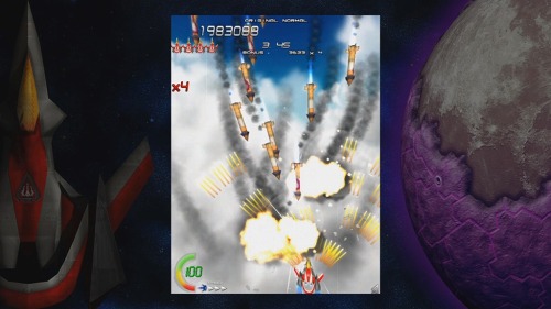 画像ギャラリー No.015のサムネイル画像 / Xbox 360用縦スクロール型シューティング「ESCHATOS」の発売日が3月24日に決定。ワンダースワン用STG 2作の移植版もプレイ可能