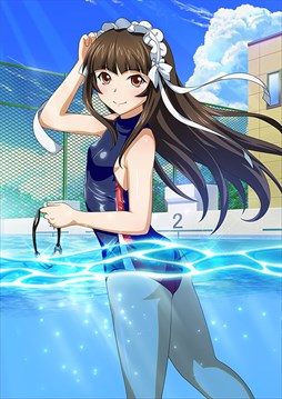 画像ギャラリー No.007のサムネイル画像 / 「ブラウザ一騎当千」,トーシダスに「水泳大会(後半)」が登場