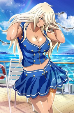 画像ギャラリー No.011のサムネイル画像 / 「ブラウザ一騎当千」,セーラー姿の「マリン闘士」(前半)カードが追加に