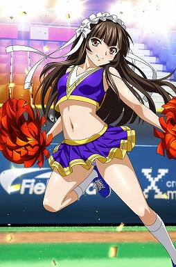 画像ギャラリー No.002のサムネイル画像 / 「ブラウザ一騎当千 爆乳争覇伝」，トーシダスに「チアガール（前半）」が登場