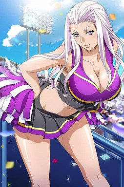 画像ギャラリー No.006のサムネイル画像 / 「ブラウザ一騎当千 爆乳争覇伝」，トーシダスに「チアガール（前半）」が登場