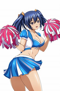 画像ギャラリー No.008のサムネイル画像 / 「ブラウザ一騎当千 爆乳争覇伝」，トーシダスに「チアガール（前半）」が登場