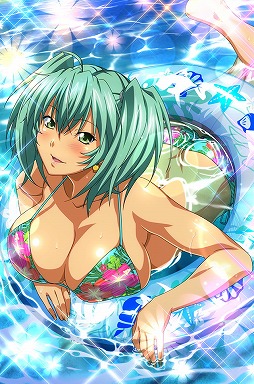 画像ギャラリー No.004のサムネイル画像 / 「ブラウザ一騎当千」,イベント“水着レジャー”の後半が開催