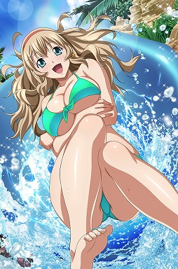 画像ギャラリー No.005のサムネイル画像 / 「ブラウザ一騎当千」,イベント“水着レジャー”の後半が開催