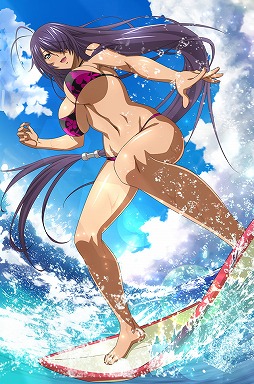画像ギャラリー No.008のサムネイル画像 / 「ブラウザ一騎当千」,イベント“水着レジャー”の後半が開催
