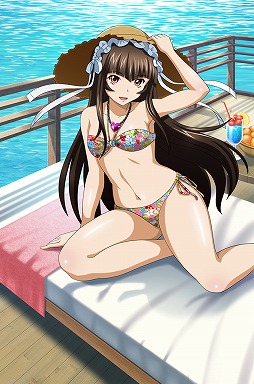画像ギャラリー No.011のサムネイル画像 / 「ブラウザ一騎当千」,イベント“水着レジャー”の後半が開催
