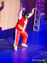 画像ギャラリー No.119のサムネイル画像 / 長島☆自演乙☆雄一郎選手がプロレスデビュー戦で勝利! ブラック★ロックシューターが戦ったり,ミルキィホームズが歌ったり泣いたり……と事件続発の「ブシロードレスリング」レポート