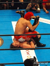 画像ギャラリー No.164のサムネイル画像 / 長島☆自演乙☆雄一郎選手がプロレスデビュー戦で勝利! ブラック★ロックシューターが戦ったり,ミルキィホームズが歌ったり泣いたり……と事件続発の「ブシロードレスリング」レポート