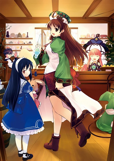 画像ギャラリー No.002のサムネイル画像 / 8年ぶりにPSPで復活！ 「ヴィオラートのアトリエ〜グラムナートの錬金術士2〜群青の思い出」は，2011年2月3日に発売