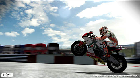画像ギャラリー No.003のサムネイル画像 / 「SBK 2011」の最新スクリーンショット公開。話題豊富な2011年のスーパーバイク選手権を最新グラフィックスで再現した,バイクファン期待のタイトル