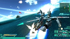 画像ギャラリー No.041のサムネイル画像 / 「マクロストライアングルフロンティア」,シリーズで好評の戦闘システムに新アクションが登場。各時代を連続でプレイするサバイバルモードも追加