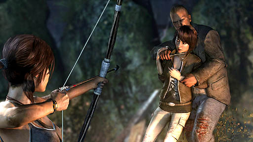 画像ギャラリー No.001のサムネイル画像 / 「Tomb Raider」の最新トレイラー公開。銃や弓を使ったカウンター攻撃がたまらない