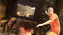 画像ギャラリー No.004のサムネイル画像 / 「Uncharted 3: Drake's Deception」の最新スクリーンショットが公開。フランスのシャトーで,主人公ネイサンがピンチに