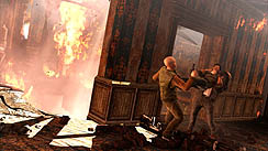 画像ギャラリー No.005のサムネイル画像 / 「Uncharted 3: Drake's Deception」の最新スクリーンショットが公開。フランスのシャトーで,主人公ネイサンがピンチに