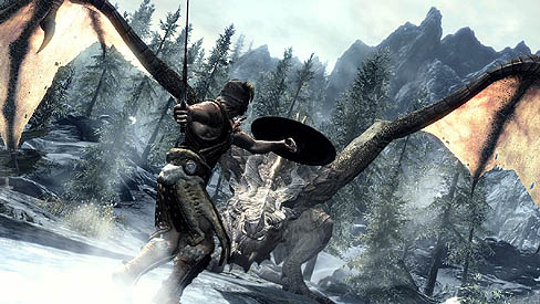 画像ギャラリー No.003のサムネイル画像 / 「The Elder Scrolls V: Skyrim」の最新ムービー公開。なんと,モーションキャプチャーのモデルは同社のアニメーターが担当