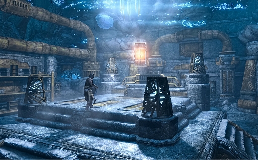 画像ギャラリー No.002のサムネイル画像 / 「Skyrim」，まさかの「IKEA」とのコラボDLCをリリース。収納力抜群のシェルフ“カラックス”が相棒として冒険に付き添う