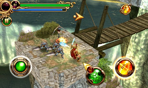 画像ギャラリー No.003のサムネイル画像 / ゲームロフトの「ヒーローオブスパルタ HD」が「Xperia Arc SO-01C」に対応