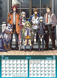 画像ギャラリー No.006のサムネイル画像 / 「英雄伝説 碧の軌跡」,2012年版カレンダーが12月10日発売。予約も開始