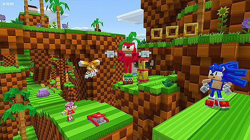 画像ギャラリー No.002のサムネイル画像 / 「Minecraft」向けソニック30周年記念DLC，その名も「Sonic the Hedgehog」の配信がスタート