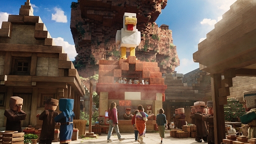 画像ギャラリー No.002のサムネイル画像 / 「マインクラフト/ザ・ムービー」,国内興行収入が30億円を突破。ジャック・ブラックさんが劇中歌を熱唱するスペシャル映像も公開