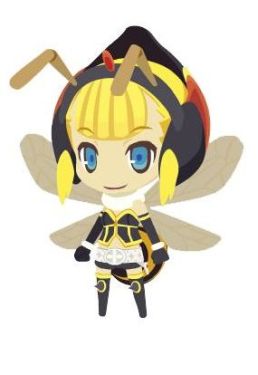 画像ギャラリー No.001のサムネイル画像 / 「わグルま！」新キャラを追加。女王蜂を目指す女の子「フェビーネ」が登場