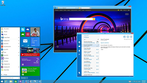 画像ギャラリー No.002のサムネイル画像 / Microsoft，「Windows 8.1 Update」を4月8日に提供開始。将来Windowsでは新型スタートメニューが導入されることに