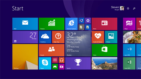 画像ギャラリー No.006のサムネイル画像 / Microsoft，「Windows 8.1 Update」を4月8日に提供開始。将来Windowsでは新型スタートメニューが導入されることに