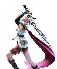 画像ギャラリー No.001のサムネイル画像 / 「FINAL FANTASY XIII-2」，コロシアムバトル第2弾「ライトニング＆アモダ曹長」はバトルに勝利すると二人とも仲間に 