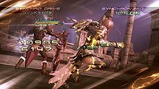 画像ギャラリー No.006のサムネイル画像 / 「FF XIII-2」,5月配信のライトニング編「女神の鎮魂歌」および,ノエル&セラ追加衣装「黒魔道士&白魔道士」のSSを追加公開