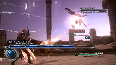 画像ギャラリー No.010のサムネイル画像 / 「FF XIII-2」,5月配信のライトニング編「女神の鎮魂歌」および,ノエル&セラ追加衣装「黒魔道士&白魔道士」のSSを追加公開