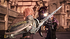 画像ギャラリー No.012のサムネイル画像 / 「FF XIII-2」,5月配信のライトニング編「女神の鎮魂歌」および,ノエル&セラ追加衣装「黒魔道士&白魔道士」のSSを追加公開