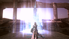 画像ギャラリー No.014のサムネイル画像 / 「FF XIII-2」,5月配信のライトニング編「女神の鎮魂歌」および,ノエル&セラ追加衣装「黒魔道士&白魔道士」のSSを追加公開