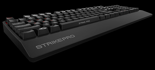 画像ギャラリー No.005のサムネイル画像 / Cherry赤軸採用英語キーボード「Strike Pro」と左右対称形状マウス「Neon」,Ozone製のゲーマー向け周辺機器2製品が国内発売