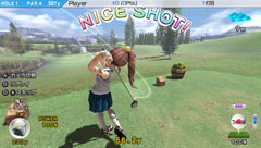 画像ギャラリー No.004のサムネイル画像 / ［TGS 2011］PlayStation Vitaの「みんなのGOLF 6」をプレイした模様をムービーで掲載。Vitaならではのちょっとした遊び心を楽しめる