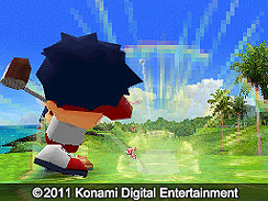 画像ギャラリー No.006のサムネイル画像 / KONAMI「パワフルゴルフ」を3月17日に発売。誰でも手軽にナイスショットの爽快感が味わえる，ニンテンドーDS向けのゴルフゲーム