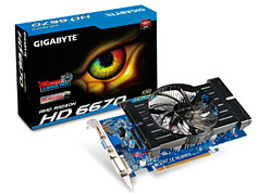 画像ギャラリー No.001のサムネイル画像 / OC仕様のGIGA-BYTE製HD 6670，HD 6570，HD 6450カードが発売に