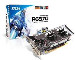 画像ギャラリー No.001のサムネイル画像 / MSI,「Twin Frozr Mini」クーラー搭載でLow Profile対応のHD 6570カード