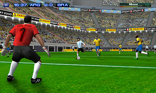 画像ギャラリー No.002のサムネイル画像 / ゲームロフト,Android端末向けに「リアルサッカー2011 HD」の配信を開始
