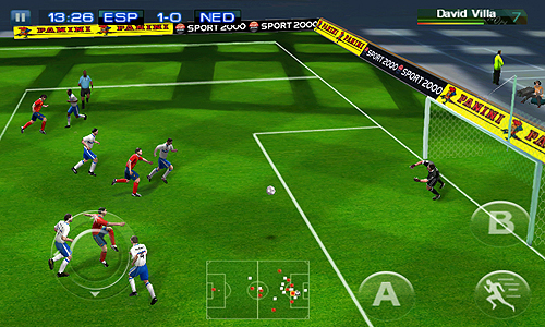 画像ギャラリー No.005のサムネイル画像 / ゲームロフト,Android端末向けに「リアルサッカー2011 HD」の配信を開始