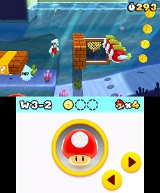 画像ギャラリー No.011のサムネイル画像 / 2Dマリオのフィーチャーが3Dでパワーアップ! マリオシリーズ最新作,「スーパーマリオ 3Dランド」プレイレポート