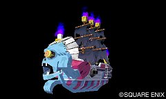 画像ギャラリー No.005のサムネイル画像 / 「スライムもりもりドラゴンクエスト3 大海賊としっぽ団」，スライムでもりもりな“船バトル”の流れや，モンスターを模したユニークな海賊船が公開