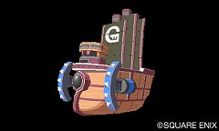 画像ギャラリー No.006のサムネイル画像 / 「スライムもりもりドラゴンクエスト3 大海賊としっぽ団」，スライムでもりもりな“船バトル”の流れや，モンスターを模したユニークな海賊船が公開